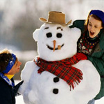 Make a snowman or jump in a pile of leaves. 