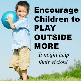 Playing Outside May Reduce Nearsightedness
