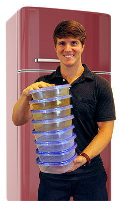Some reusable containers.