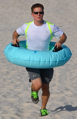 Getting ready for the tube-a-thon. 