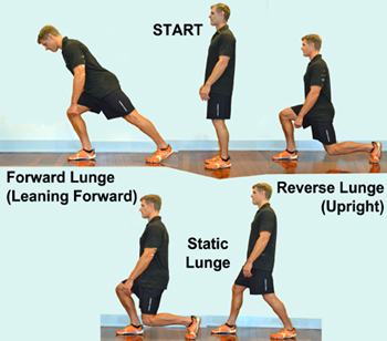 Front And Rear Lunge