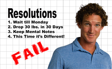 Why your resolutions will fail.