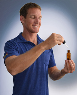 Mixing up a little homeopathic magic. 