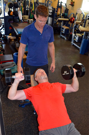 Personal trainers help you move.