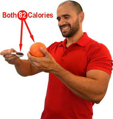 Eat lower calorie, higher volume foods. 