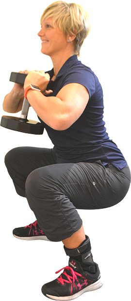 Martina Squatting