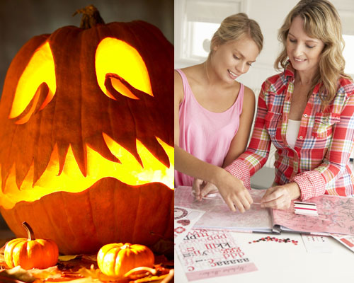 Pumpkins and Scrapbooking