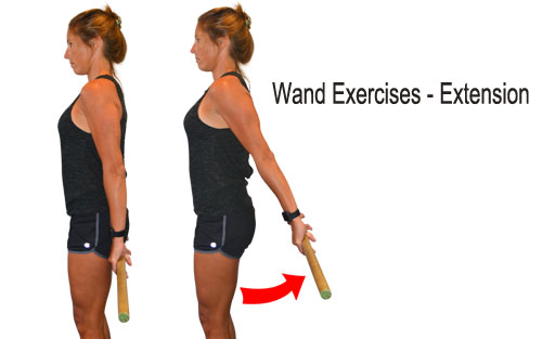 Wand Exercises - Extension