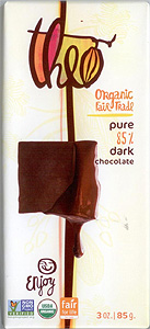 Theo Organic Fair Trade 85% Dark Chocolate