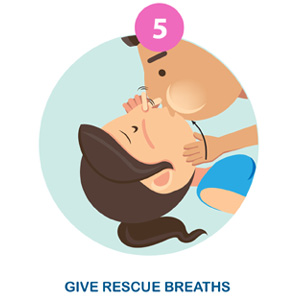 Give Rescue Breaths
