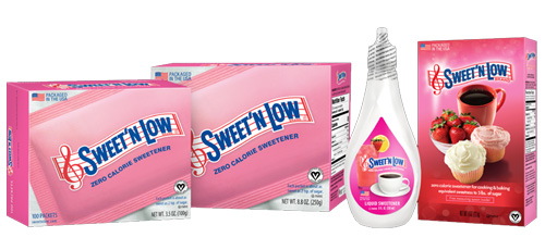 Sweet 'N Low - Image courtesy Cumberland Packing Corp.