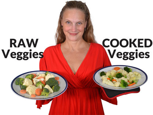 Raw vs Cooked Veggies