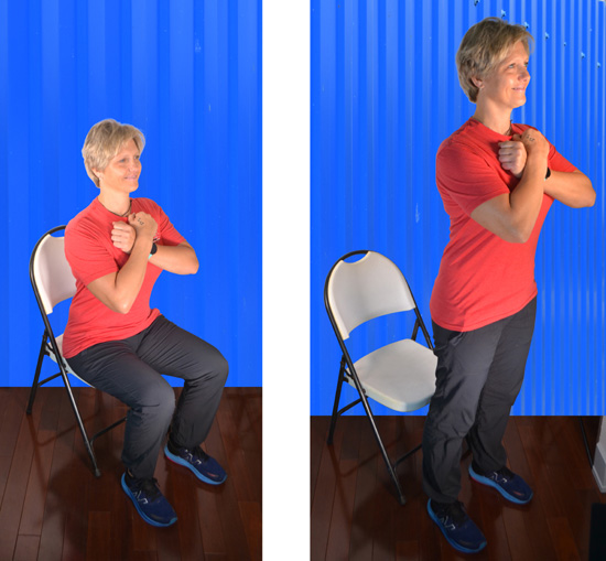 30-Second Chair Stand Test - Part of the Senior Fitness Test