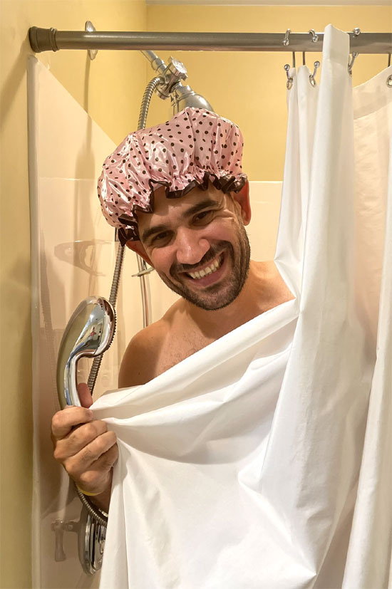 What temperature is your shower?