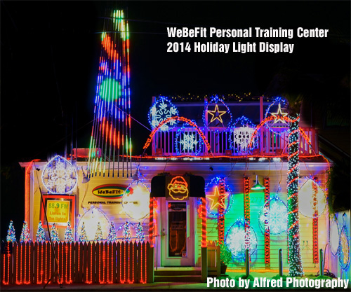 WeBeFit Holiday Lights 2014